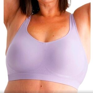 TRUEKIND- Daily Comfort Wireless Shaper Bra (Lavender)-L